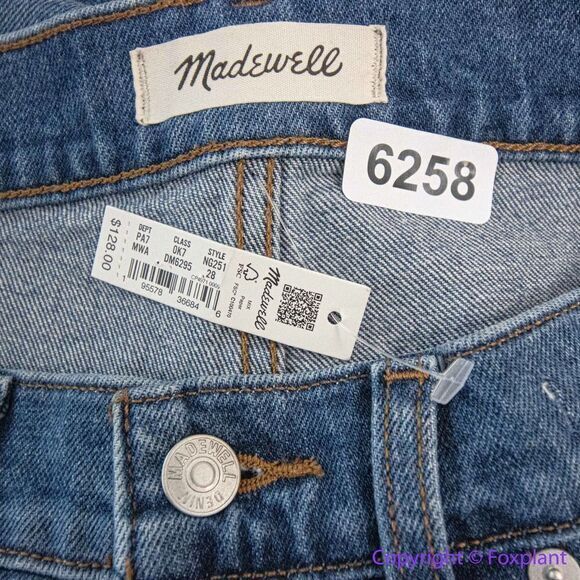 NEW Madewell‎ Perfect Vintage Straight Jean in Mayfield Wash, NG251, 28 - Picture 13 of 16